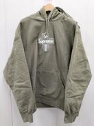 CROSS BOX LOGO HOODED|SUPREME