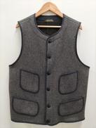 ROUND NECK VEST|BROWNS BEACH