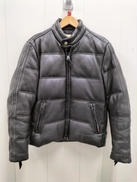 ラムレザーモーターサイクルダウンジャケット|SCHOTT