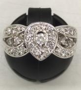 ダイヤモンドリング(キズ有)|PT900