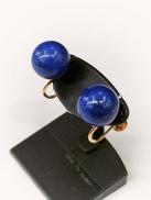 K18 石付きデザインイヤリング|4.2g