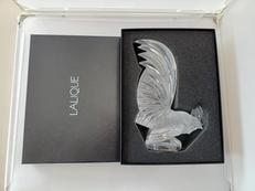 ラリック カーマスコット チャボ 鶏の置物|LALIQUE