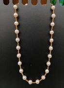 K18 パール 真珠付きネックレス|27.2G