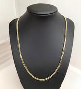 K18 2面シングル 喜平ネックレス|20.4g