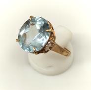 K18 ダイヤモンド付きリング|3.6g