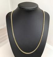 K18 2面シングル 喜平ネックレス|20.4g