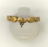 K18 艶消しリング|1.5g