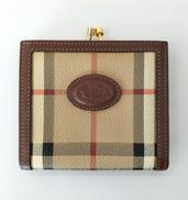 バーバリー シャドーホース がま口財布|BRBERRYS