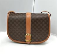 セリーヌ マカダム シングルフラップ ショルダーバッグ|CELINE