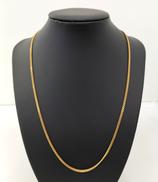 K18 2面シングル 喜平ネックレス|10g