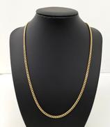 K18 2面シングル 喜平ネックレス|20.5g