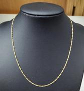 K18 デザインネックレス|1.2G