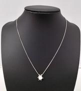 一粒ダイヤモンド付きプラチナネックレス|4.0g