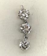 ダイヤモンド付きプラチナトップ|D1.50CT