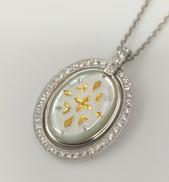 K18 ミキモト ピクウェ ダイヤモンド付きネックレス|MIKIMOTO