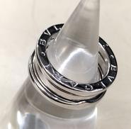 ブルガリ K18 ビーゼロワンリング 2バンド 750|BVLGARI