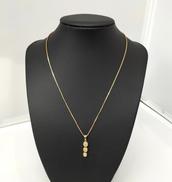 ダイヤモンドトップ付きネックレス|D0.30CT