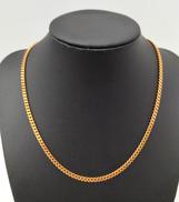 K18 喜平ネックレス 2面シングル|15.1g