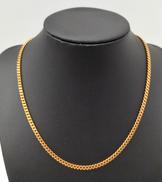 K18 喜平ネックレス 2面シングル|15.1G