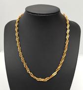 K18 デザインネックレス|10.9g