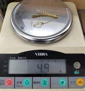 K18 ネクタイピン(変形あり)|4.9g