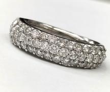 Pt900 ダイヤモンド付きリング|D1.58CT
