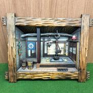 木彫工芸立体額|心峰