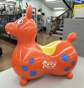 PLAY MATE 三輪車 ホワイト・オレンジ　中古品 PLAY MATE 三輪車 ホワイト・オレンジ 品