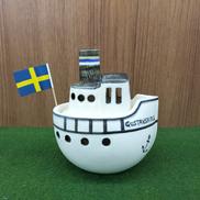 陶器 置物 グスタフスベリボート|LISA LARSON