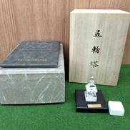 甲州水晶貴石細工五輪塔|山梨県水晶美術彫刻共同組合