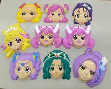 お面9個|プリキュア