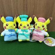 三色ピカチュウスイーツ|ポケモンカフェ