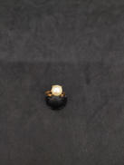 K18石付きリング|不明