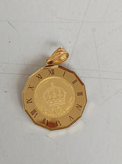 ペンダントトップ|1/25oz金貨