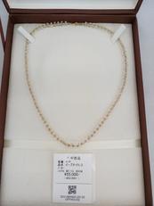 ビーズネックレス|-