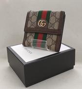 GGスプリーム フレンチフラップウォレット 二つ折り財布|GUCCI