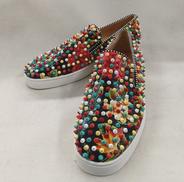 スリッポン　エナメルレザーシューズ|CHRISTIAN LOUBOUTIN