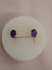 石付イヤリング|K18