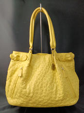 ハンドバック イエロー|オーストリッチ