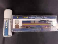 マルチレールクリーニングカー(青) (レール洗浄液付属)|TOMIX