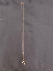 石付K10ネックレス|K10