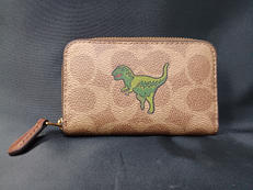 エッセンシャル スモール ジップ アラウンド カードケース・|COACH