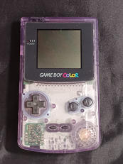 ゲームボーイカラー クリアパープル|NINTENDO