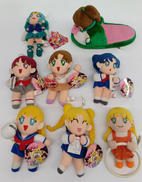 レトロぬいぐるみ・タオルハンガー・スリッパ(片足)8点セット|プライズ(BANPRESTO)