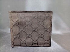 GGキャンバス　二つ折り財布|GUCCI