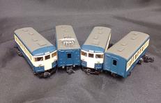 115系スカ色4両セット|BANDAI