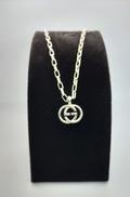 インターロッキングGGシルバーネックレス|GUCCI
