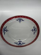 赤絵四方唐草|源右衛門窯