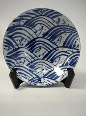 染付四海波鉢|源右衛門窯