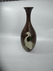 白鷺文花瓶|現川焼が牛窯